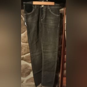AR and J mens black denim jeans 32x32
